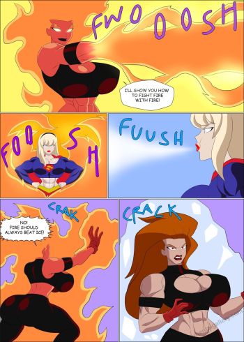 Cover of Power Girl x Supergirl
